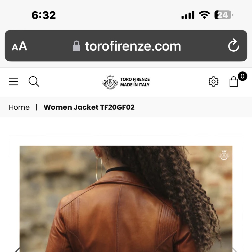 Toro beautiful soft leather jacket. Worn once